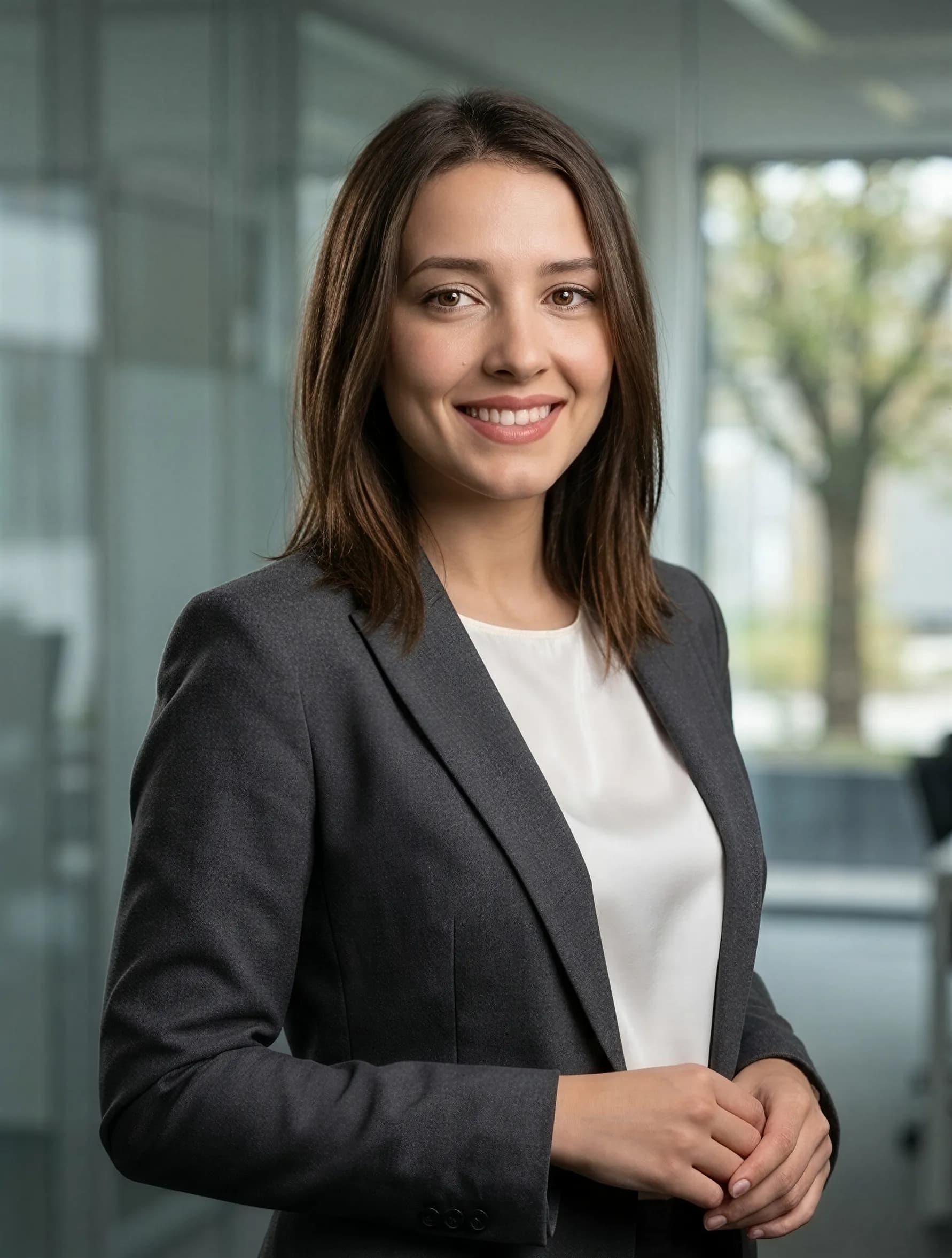 Professional Corporate Headshots for Female Tech CEOs in a Modern Office after example