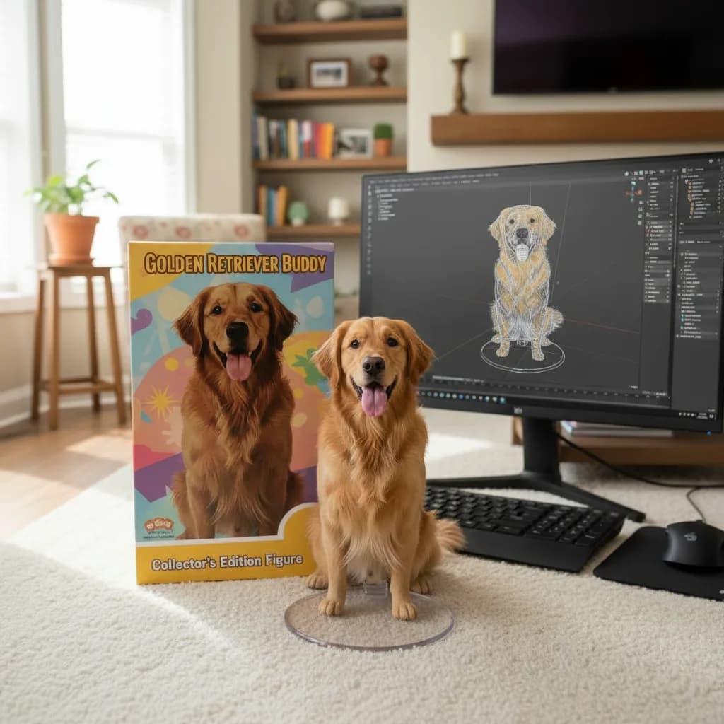 3D Action Figure Generator after 2