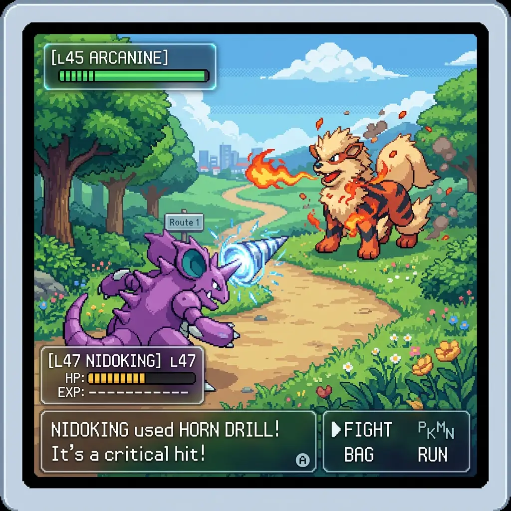 Pokemon GameBoy Scene Generator example output